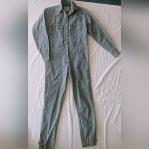 Amazing Vintage Banana Republic Mill Valley Era 1980s Jumpsuit/Flight Suit